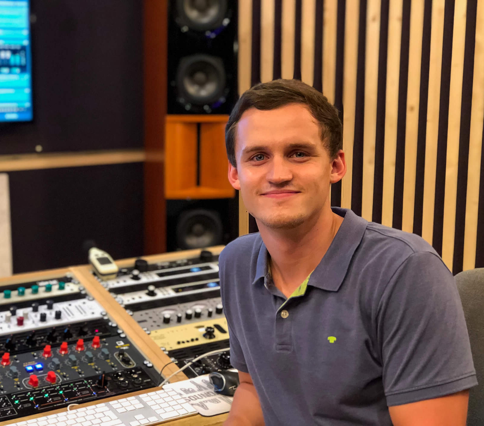 Thomas Feilner, Soundation Studio Mastering Portrait von Thomas Feilner, Soundation Studio Mastering bei der Arbeit